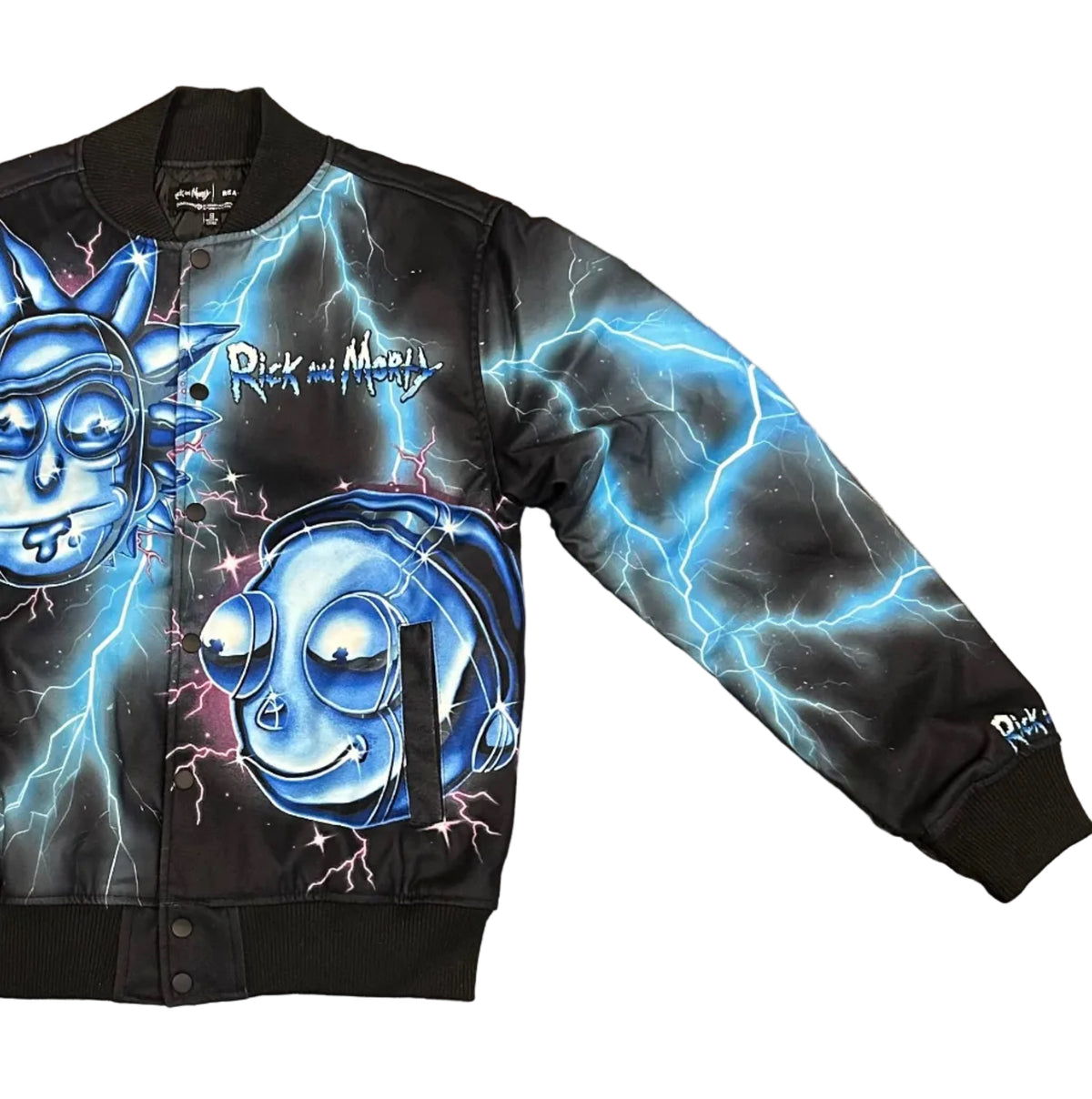 REASON-RICK AND MORTY VARSITY JACKET