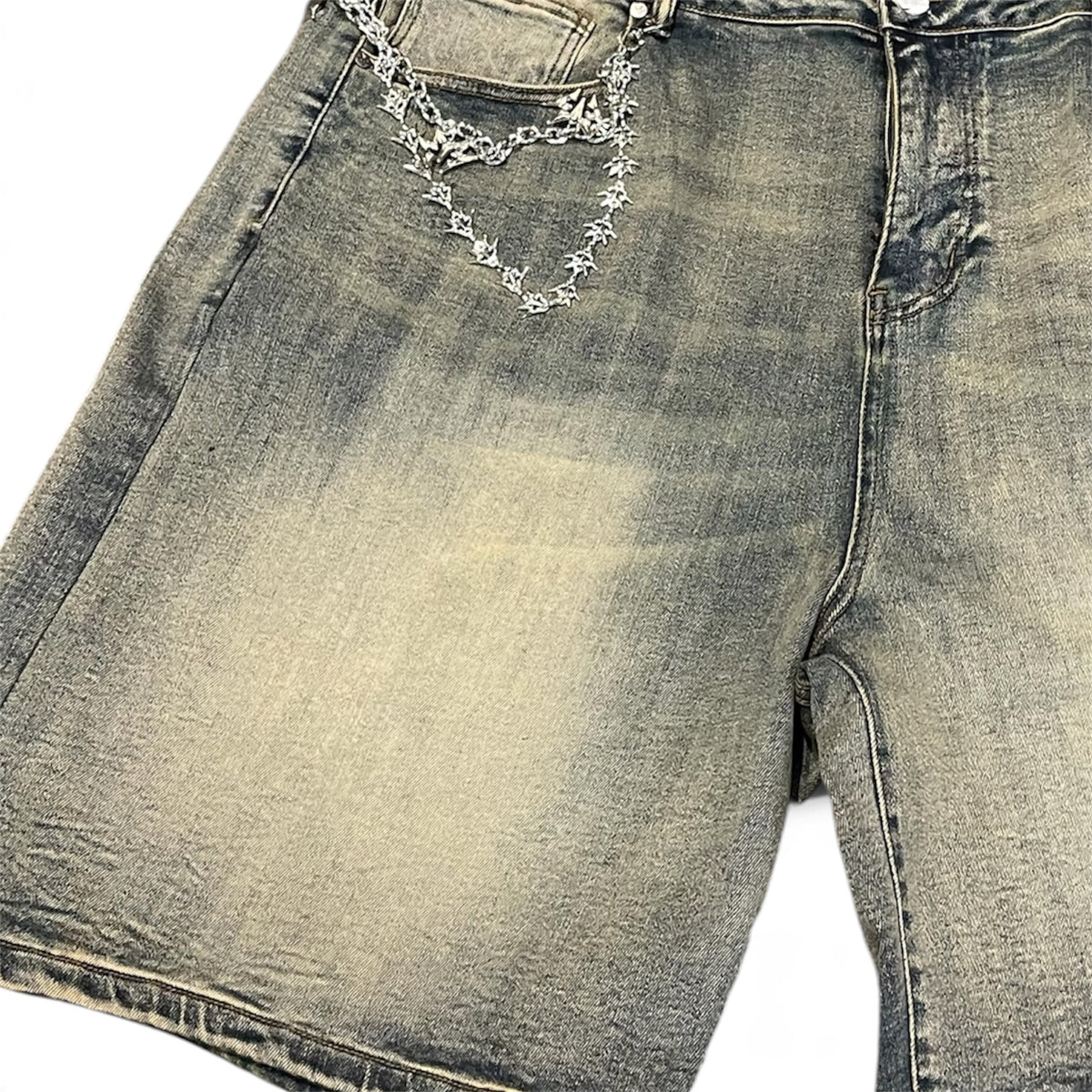 MELEE-REG DENIM SHORTS