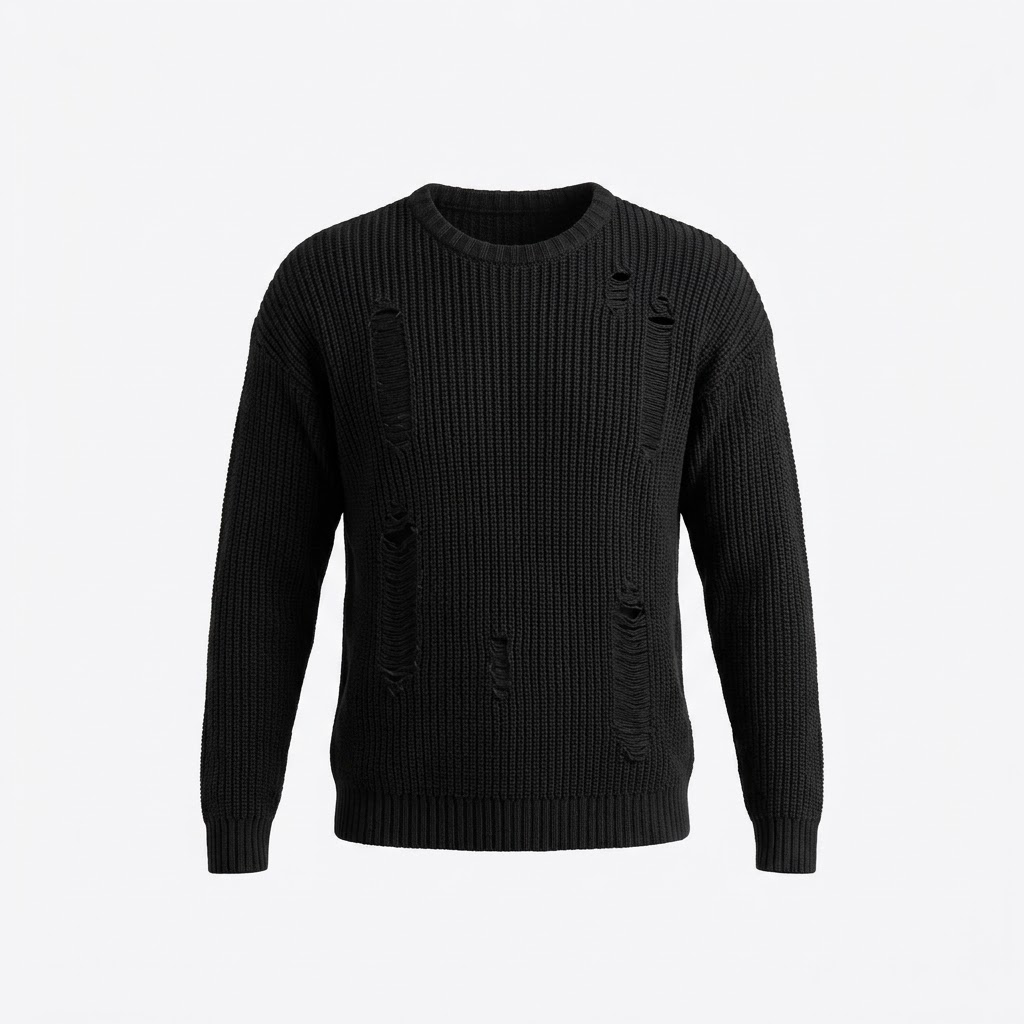 EKSI-Knit Crewneck Sweater