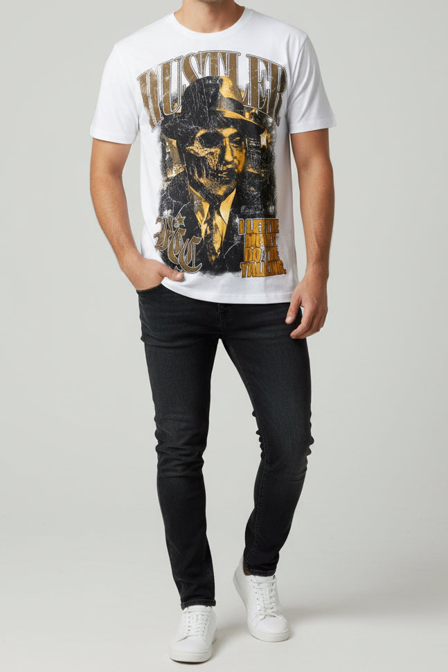 HUSTLER COUNTRY CLUB - Money Talks SS-Shirt