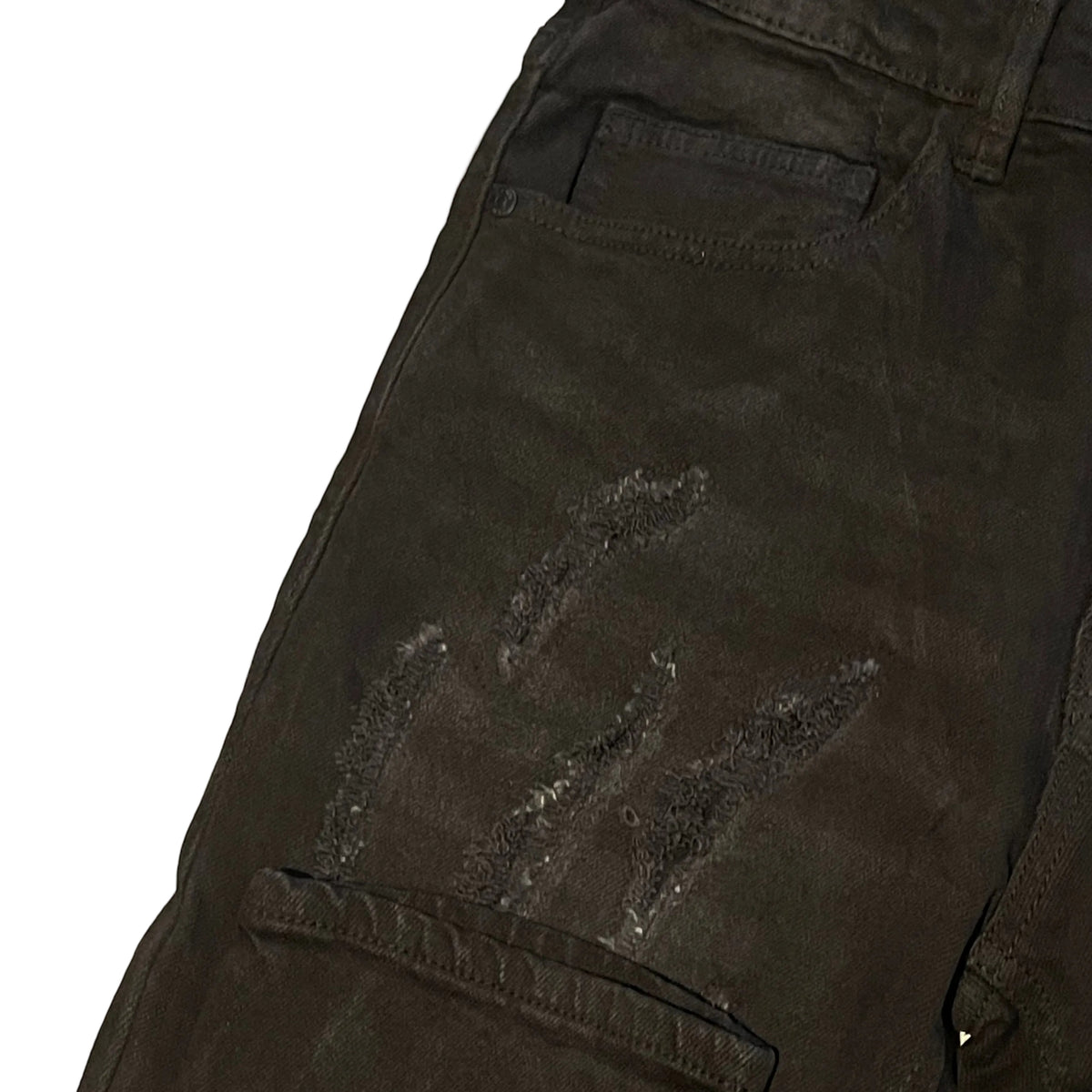 KDNK-SKINNY FIT-RIP & REPAIR JEANS