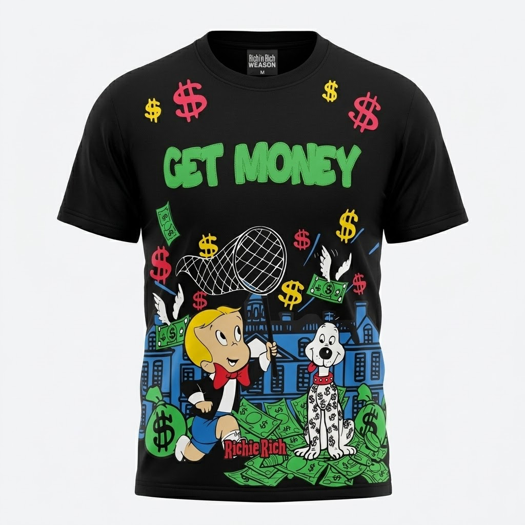 Reason-Richie Rich Get Money Graphic Tee