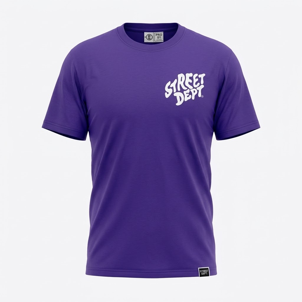 PG-Classic Fit Purple T-Shirt