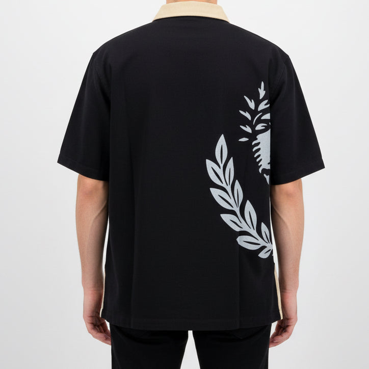 GODSPEED-VICTORIA CREST POLO T-SHIRT
