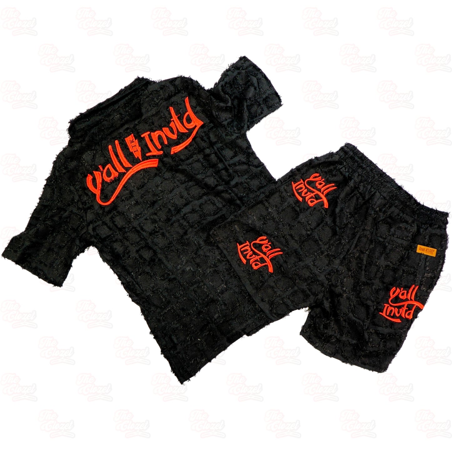 KLEEP - black/red 2 pc sets