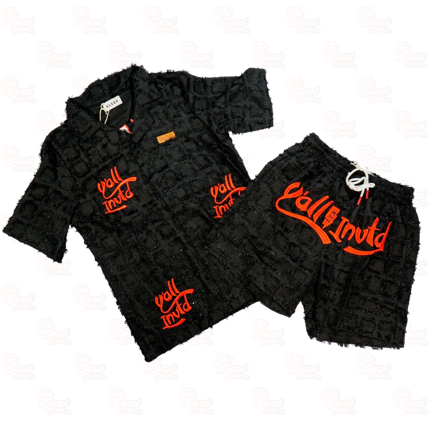 KLEEP - black/red 2 pc sets