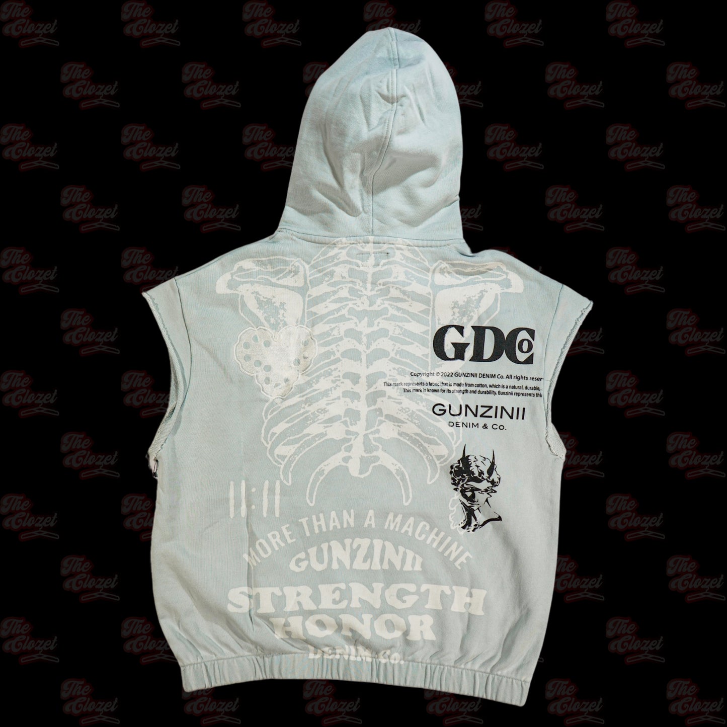 GUNZINII - (grey) more then a machine 2pc short sets