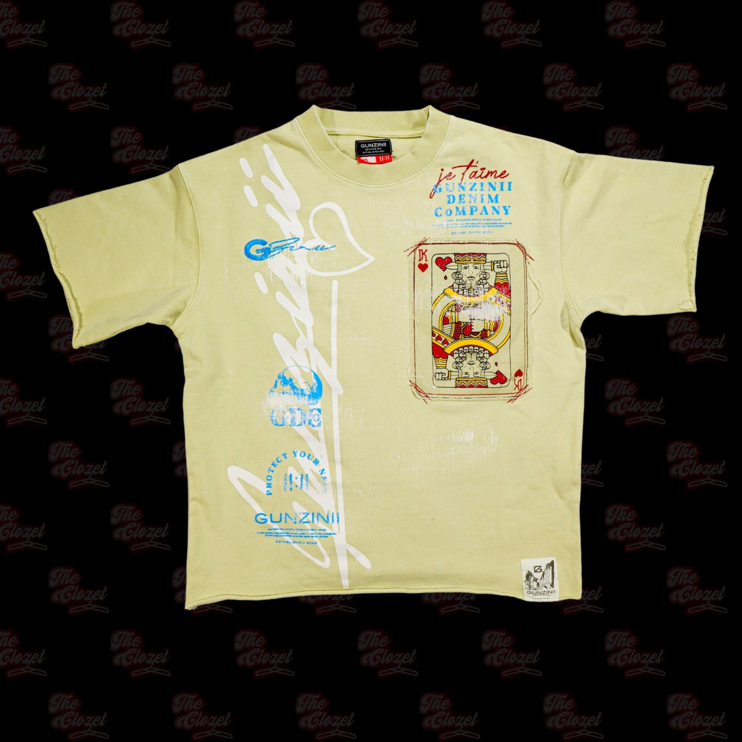 GUNZINII - (sand) king of hearts ss tee