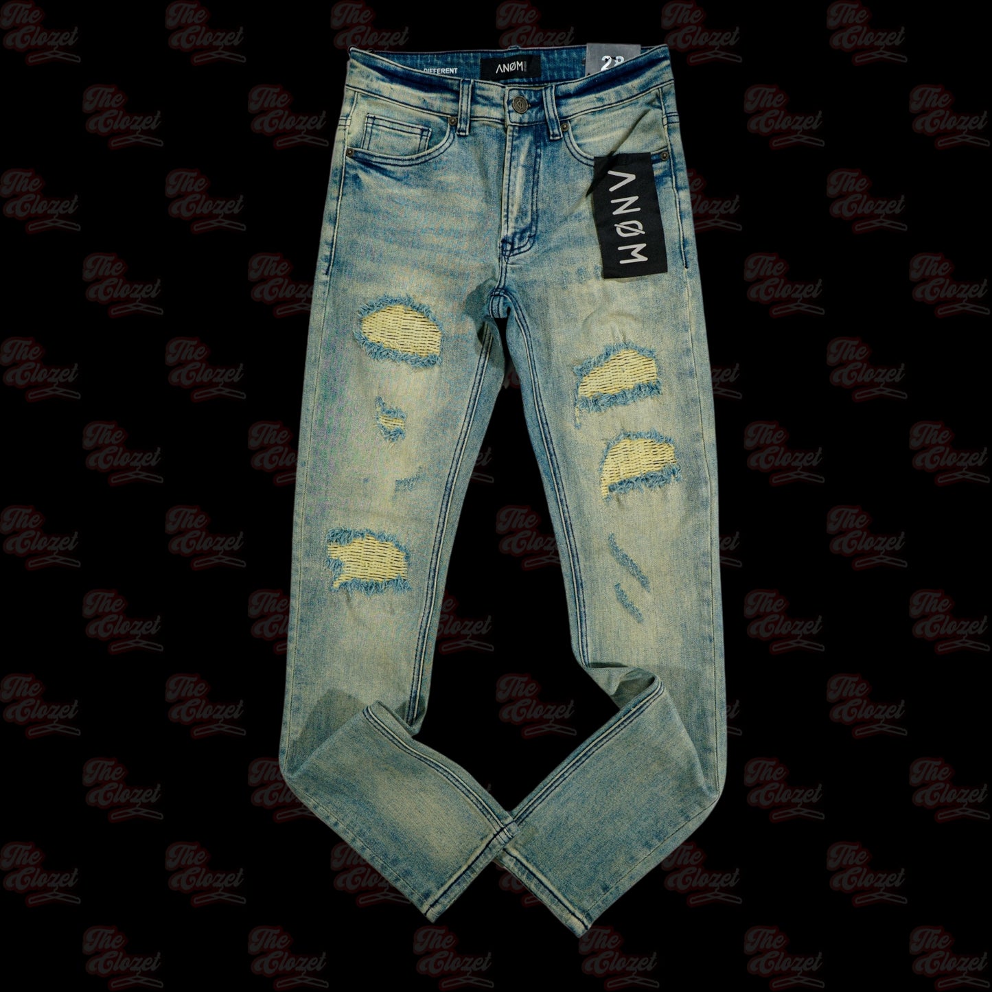 ANOM - denim slim fit jeans (blue wash)