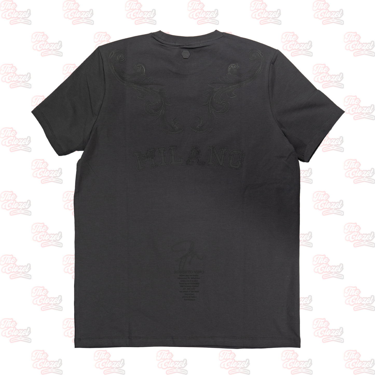 ROBERTO VINO - (Dk grey) Milano ss tee