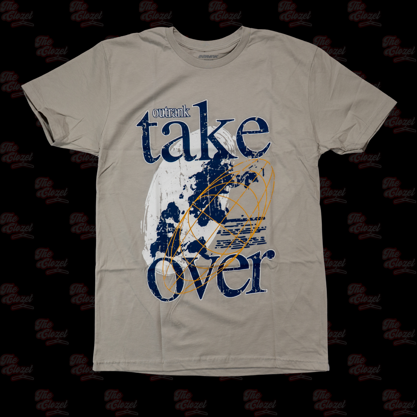 OUTRANK - (silver) take over ss tee