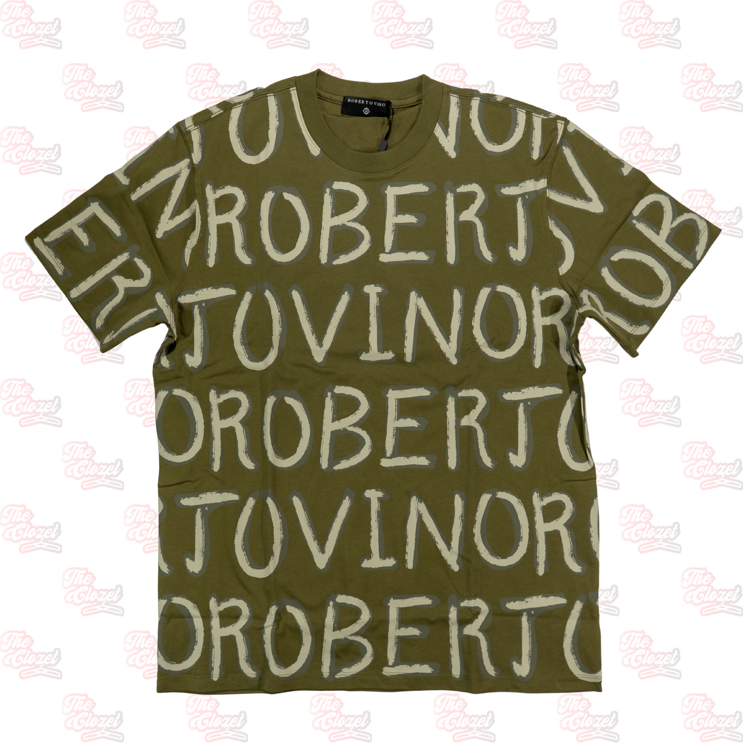 ROBERTO VINO - (olive) roberto all around ss tee