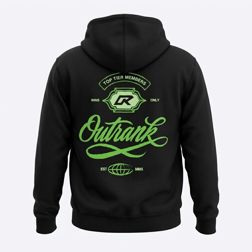 Outrank -Top Tier Members Pullover Hoodie