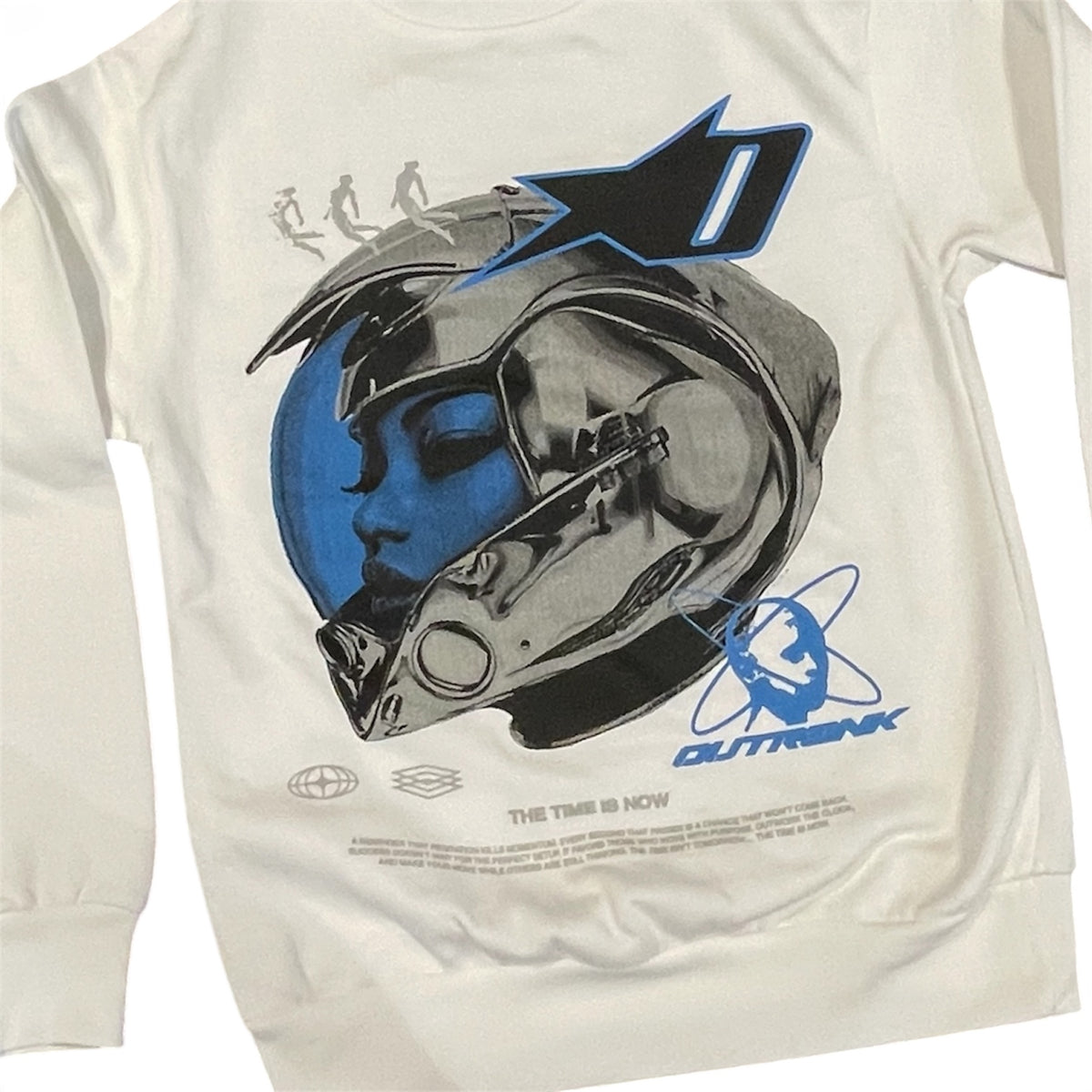 OUTRANK-BLUE UNIVERSE HOODIE