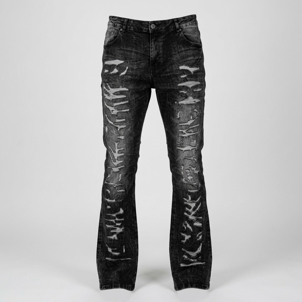 FOCUS-DARK DENIM JEANS