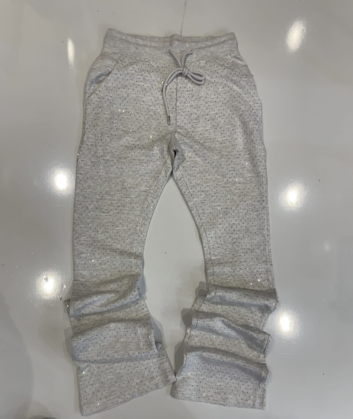 Focus Gray All Stone Stacked Sweats