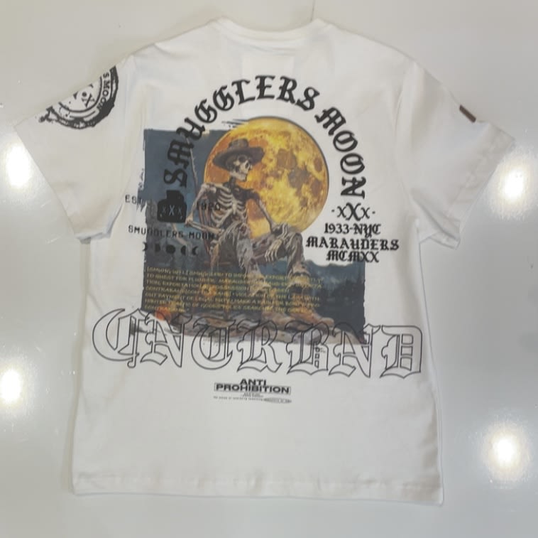 Smugglers Moon Skeleton Sunset T-Shirt