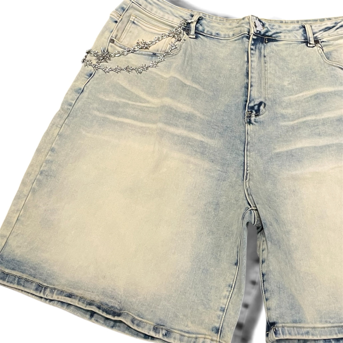 MELEE-REG DENIM SHORTS