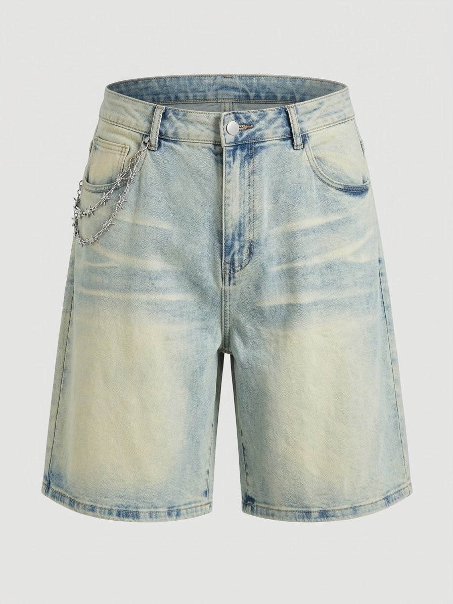 MELEE-REG DENIM SHORTS
