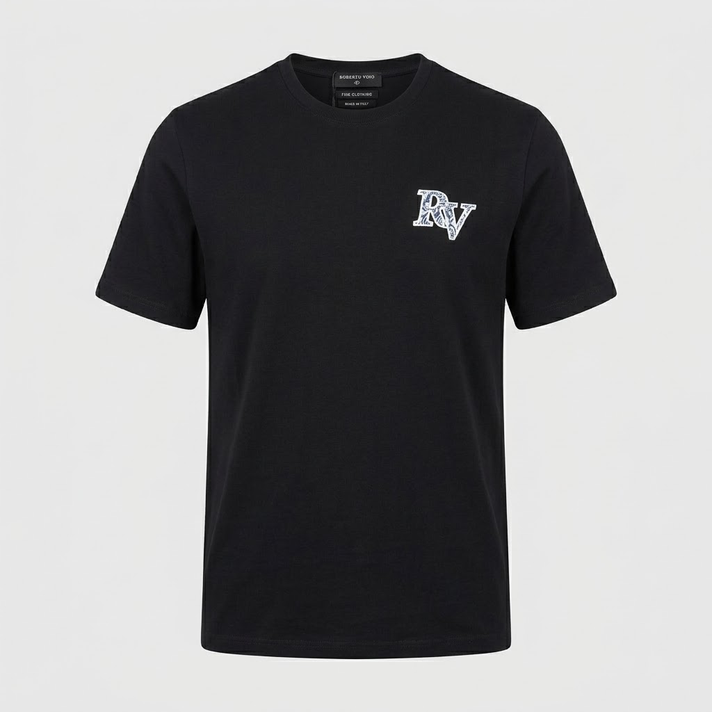 RV-Black "Milano" Back-Graphic T-Shirt