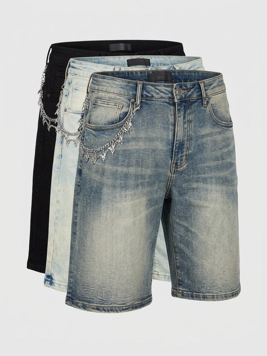 MELEE-REG DENIM SHORTS