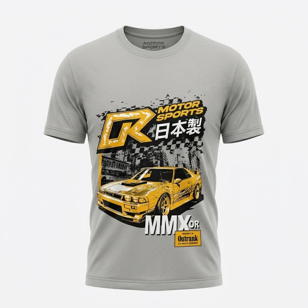 OUTRANK-Motor Sports T-Shirt