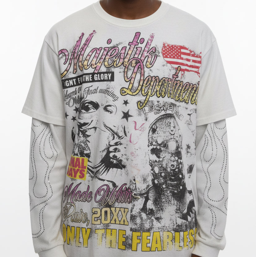 MAJESTIK-ONLY THE FEARLESS L/S