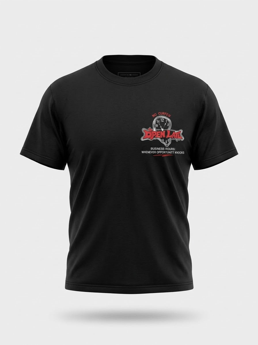 NO CURFEW-MONEY DNT SLEEP T-shirt ￼