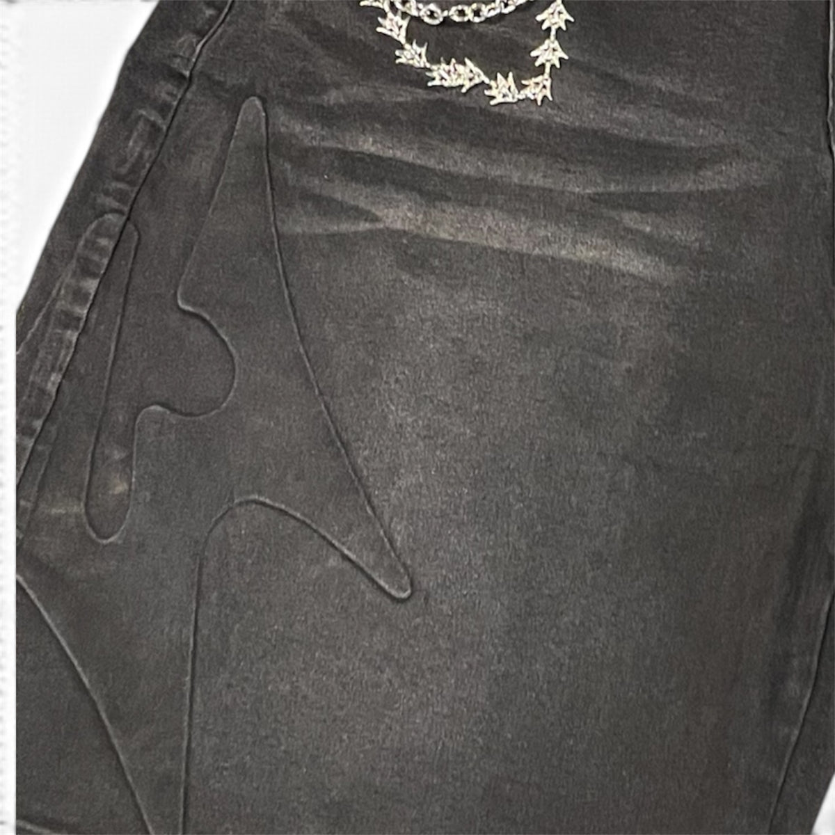 MELEE-DENIM JEANS SHORTS