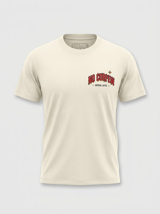 ￼ NO CURFEW-GET RICH T-SHIRT