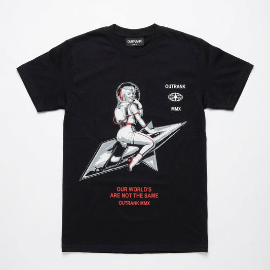 OUTRANK-MARRY ROCKET-T-SHIRT