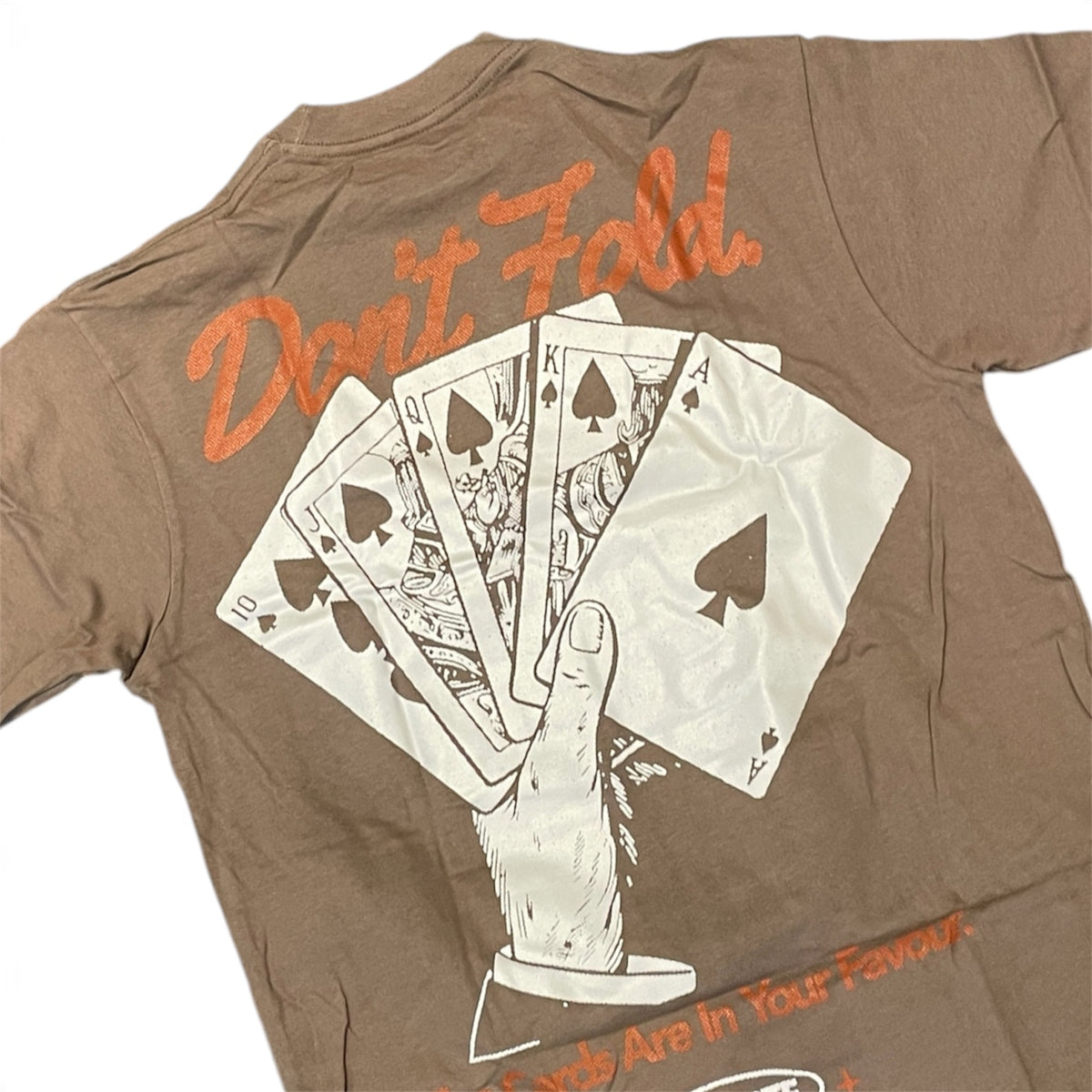 NO CURFEW-DON’T FOLD T-SHIRT ￼