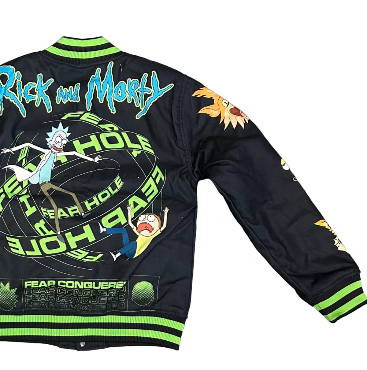 REASON-RICKZ MORTYZ VARSITY JACKET