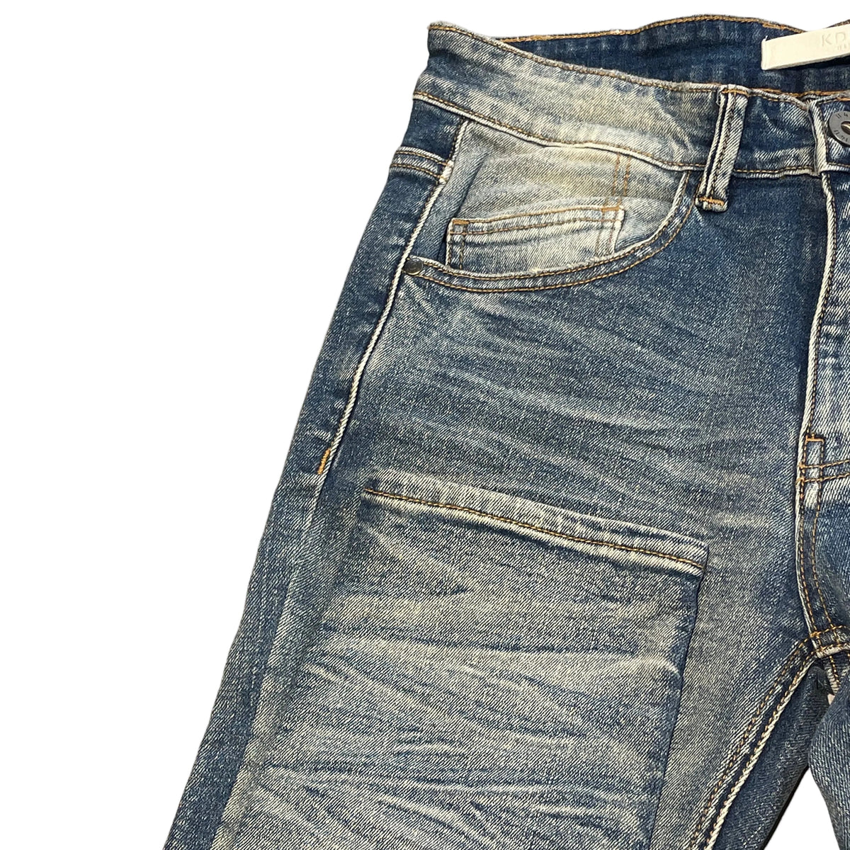 KDNK-SKINNY FIT-DISTRESSED JEANS