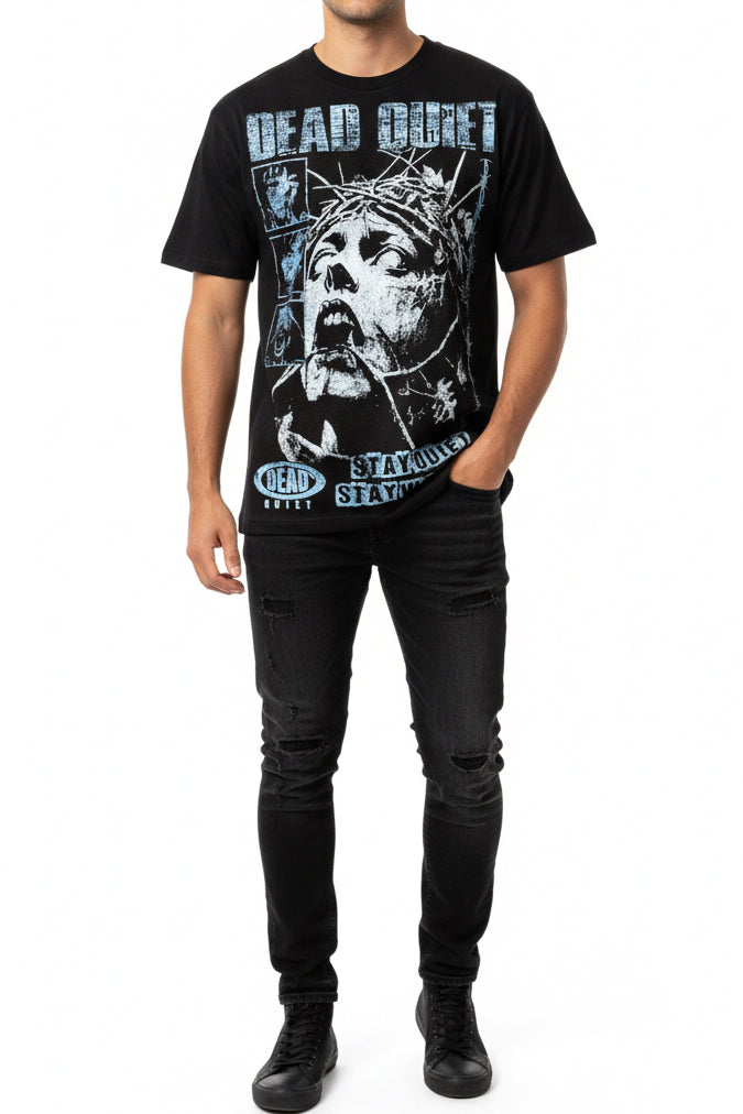 DEAD QUIET- STAY QUIET SS-SHIRT
