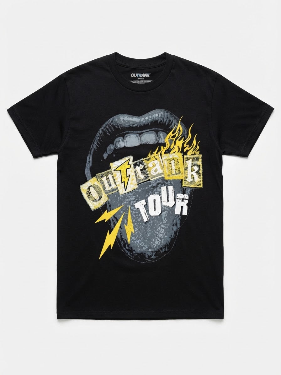 OUTRANK - CLOSED MOUTHS T- SHIRT