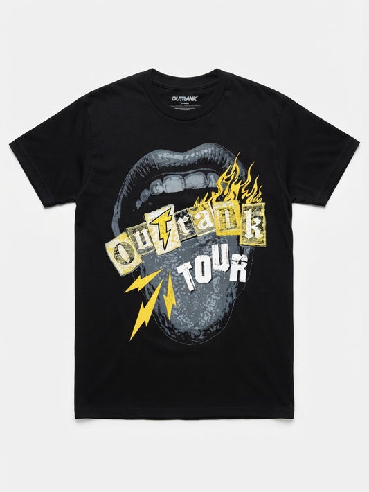 OUTRANK - CLOSED MOUTHS T- SHIRT
