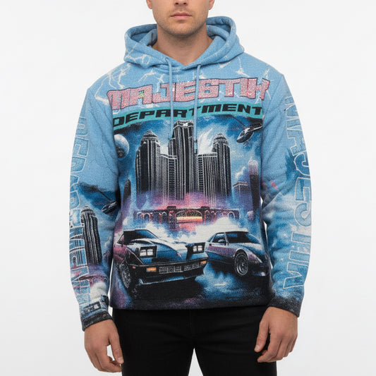 MAJESTIK-TAPESTRY HOODIE-BAGGY