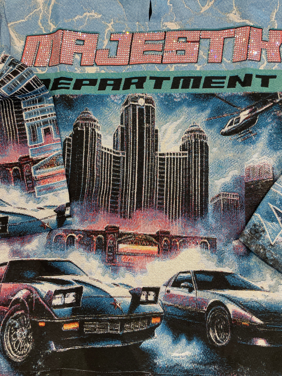 MAJESTIK-TAPESTRY HOODIE-BAGGY