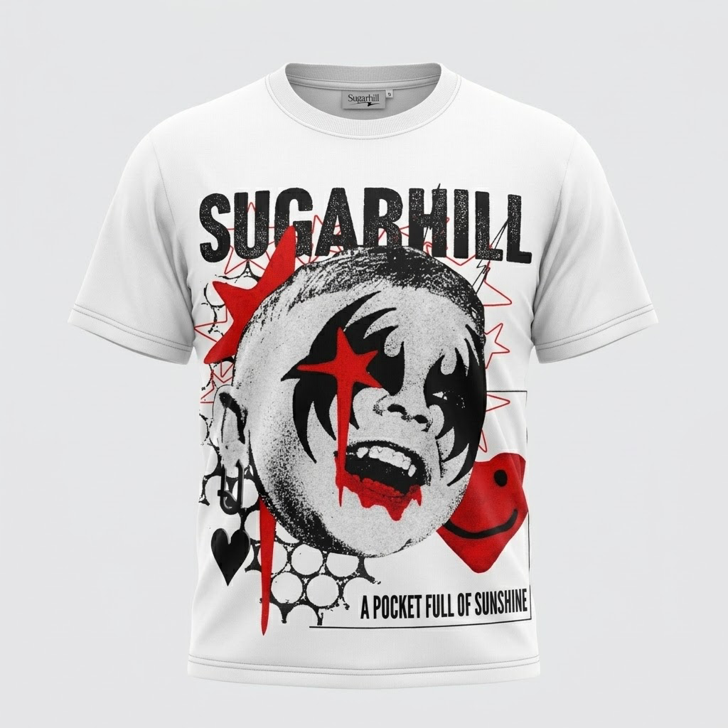 SUGARHILL-white sunshine ss T Shirt