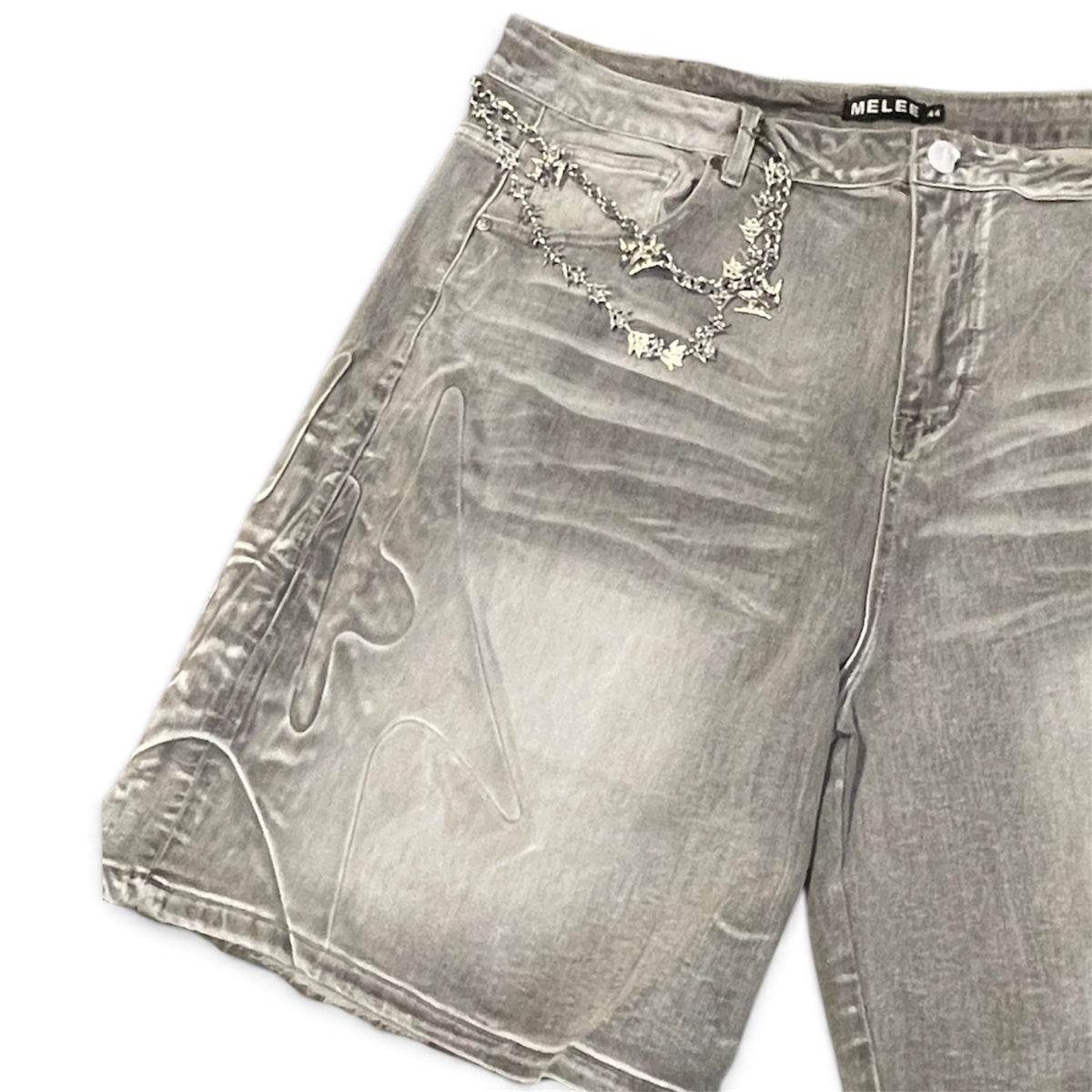 MELEE-DENIM JEANS SHORTS