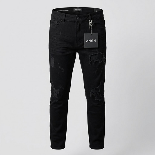 ANOM-Jet Black Jeans