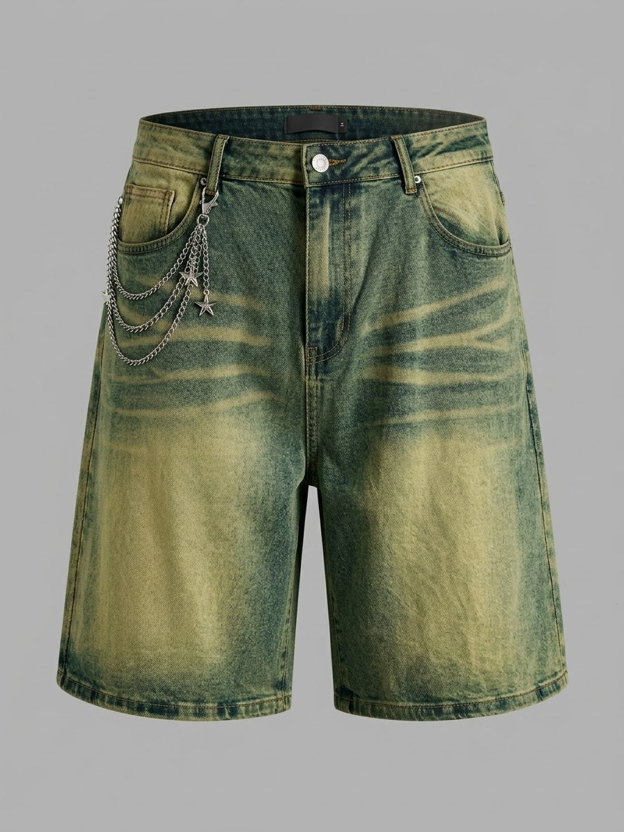 MELEE-REG DENIM SHORTS