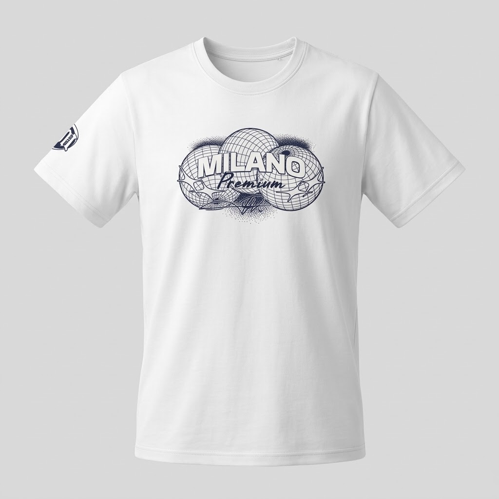 PREMIUM MILANO -(white) elevate your mind ss tee shirts