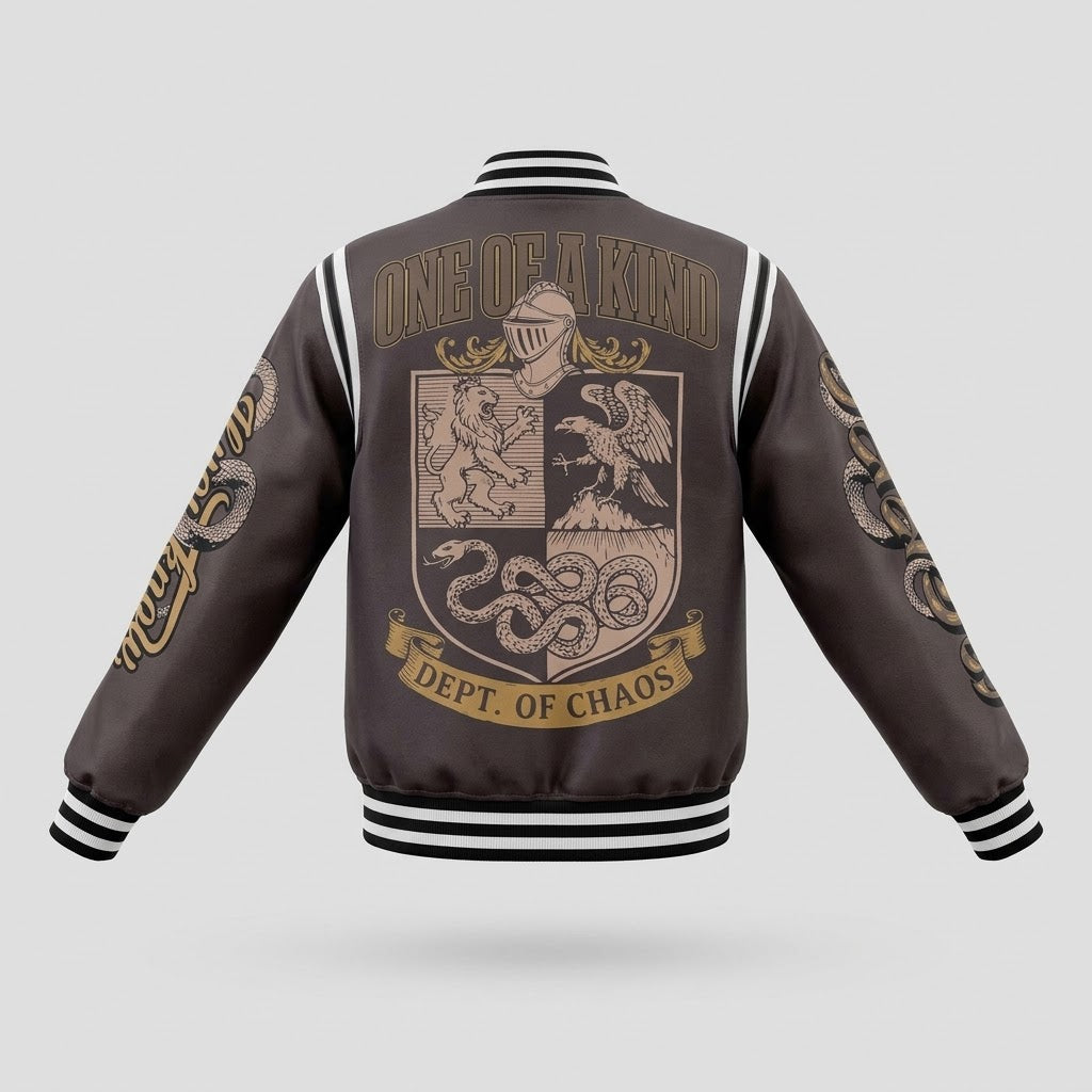 REASON-WOOD VARSITY JACKET