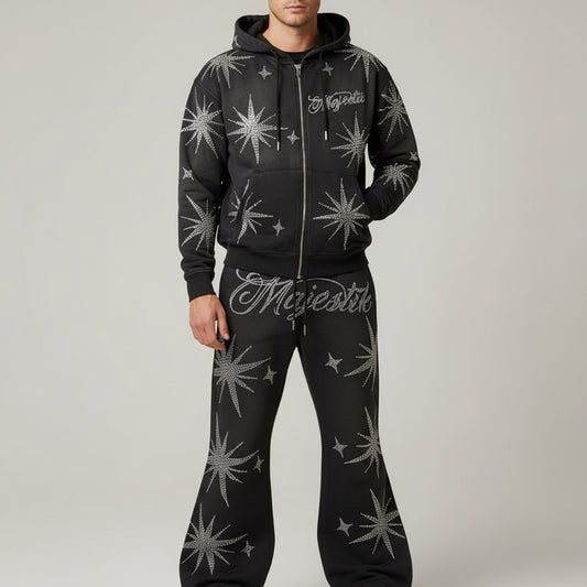 MAJESTIK-GARMENT DYED  SWEATSUIT