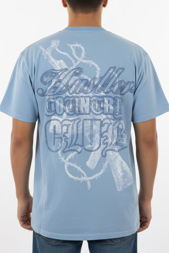 HUSTLER COUNTRY CLUB- Pay ME SS-SHIRT