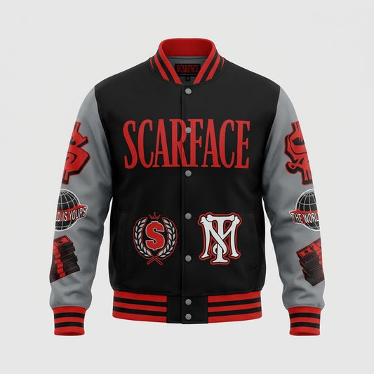 REASON-SCARFACE NY VARSITY JACKET