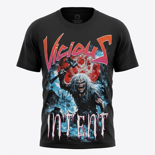 Vicious-Graphic Heavy Metal Vintage Tee