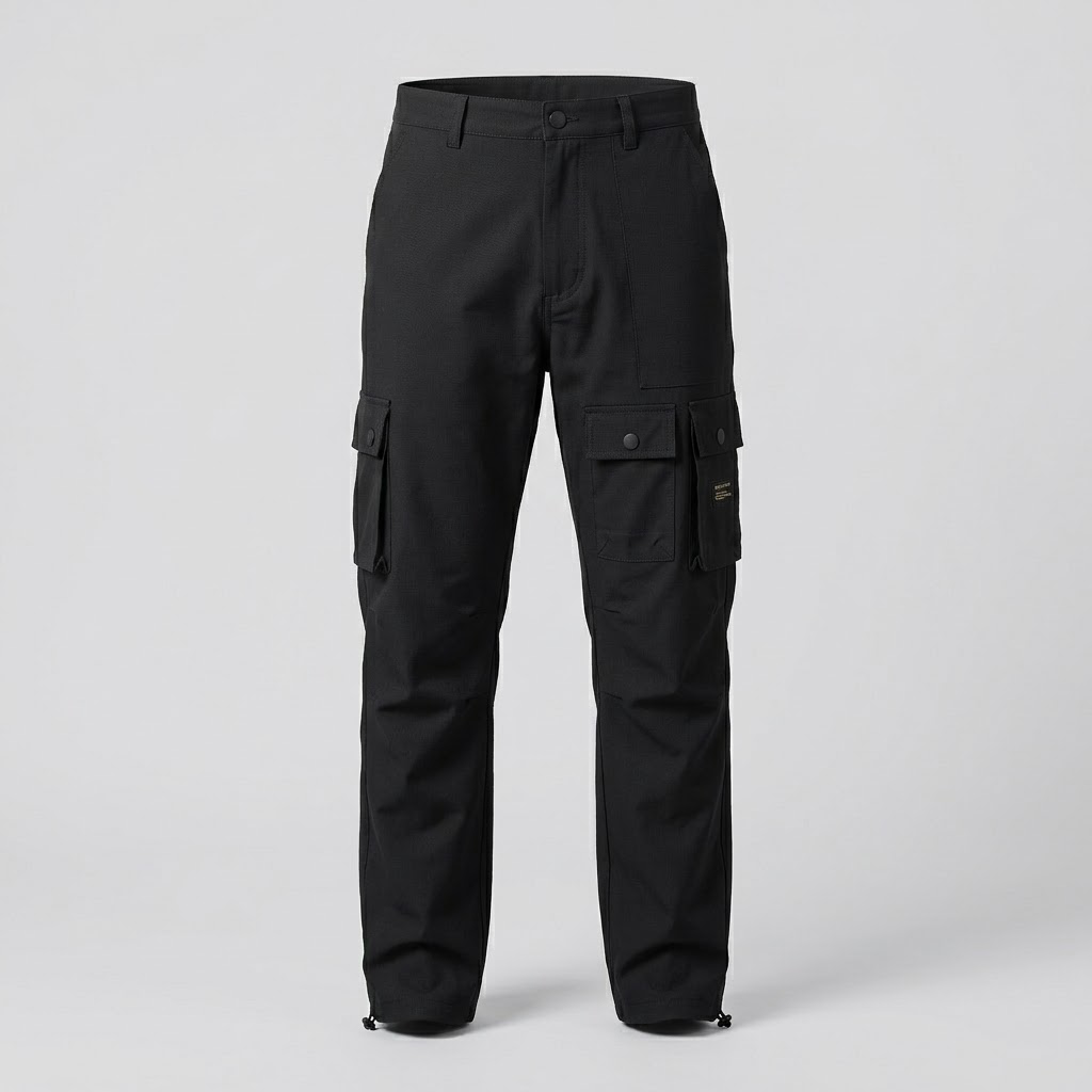AKOO-Black Multi Pocket